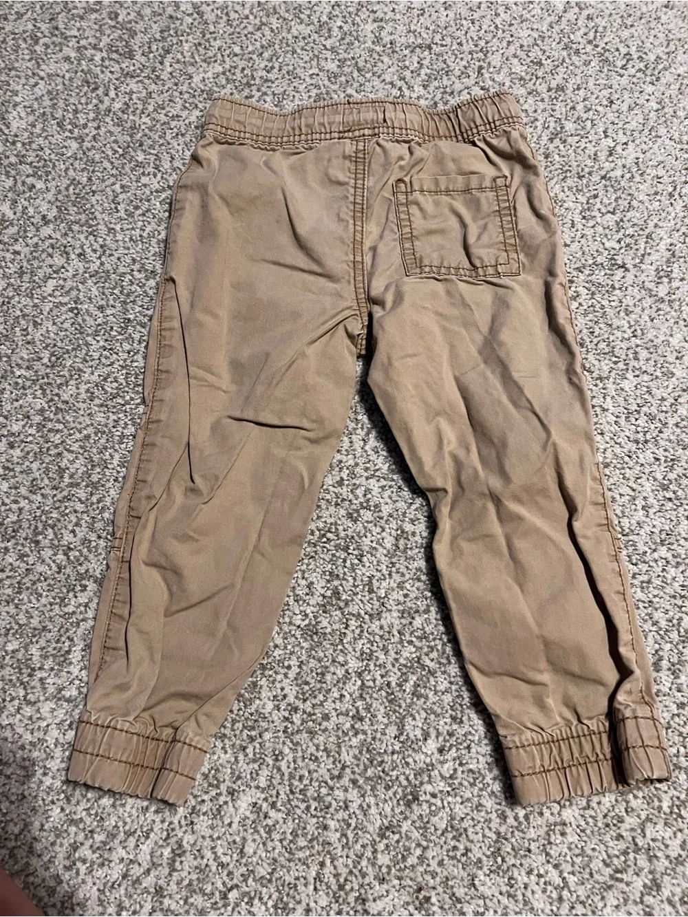 OshKosh B'gosh Tan Elastic Waist Cargo Joggers